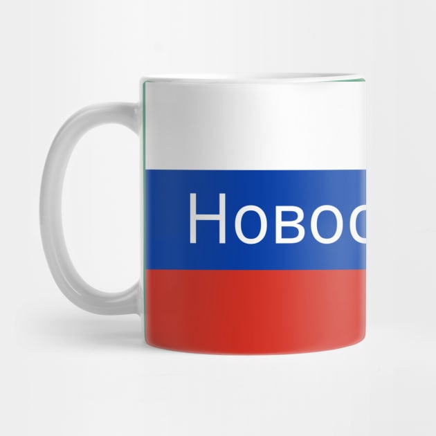 Novosibirsk City in Russian Flag by aybe7elf